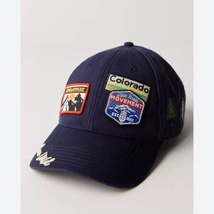 AMERICAN NEEDLE 
Mountain Made Baseball Cap - Navy by Free People Moveme…